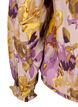 Smock blouse met bloemenprint, Purple Flower, Packshot image number 3