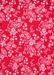 Chemisier en coton avec imprimé floral, Rouge, Packshot image number 2