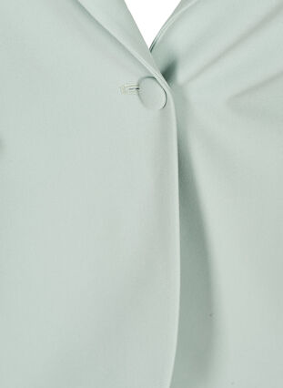 Classic blazer with shoulder pads, Slate Gray, Packshot image number 3