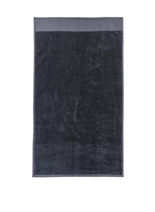 Handdoek van katoenen badstof, Graphite, Packshot image number 1