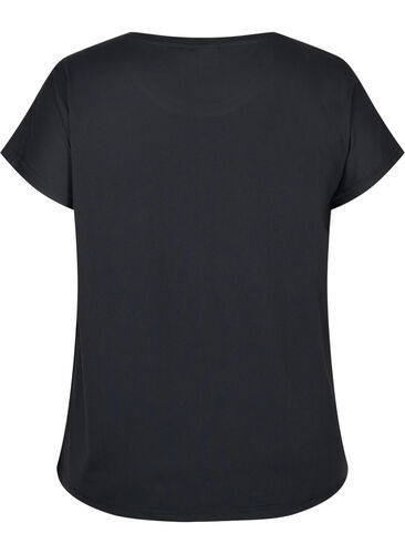 T-shirt d'entraînement à manches courtes, Black, Packshot image number 1