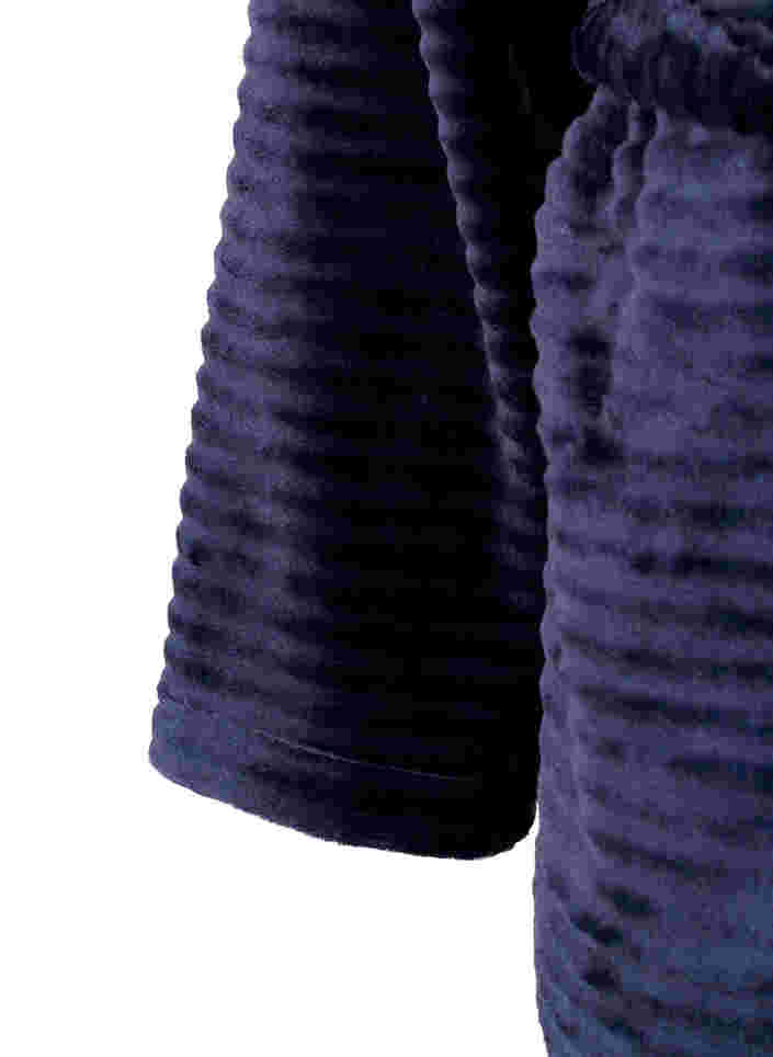 Robe de chambre avec poches et fermeture éclair, Night Sky, Packshot image number 3