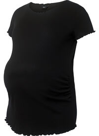 Zwangerschap t-shirt in rib
