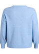 Cardigan en tricot c&ocirc;tel&eacute; avec boutons, Bleu Clair, Packshot image number 1