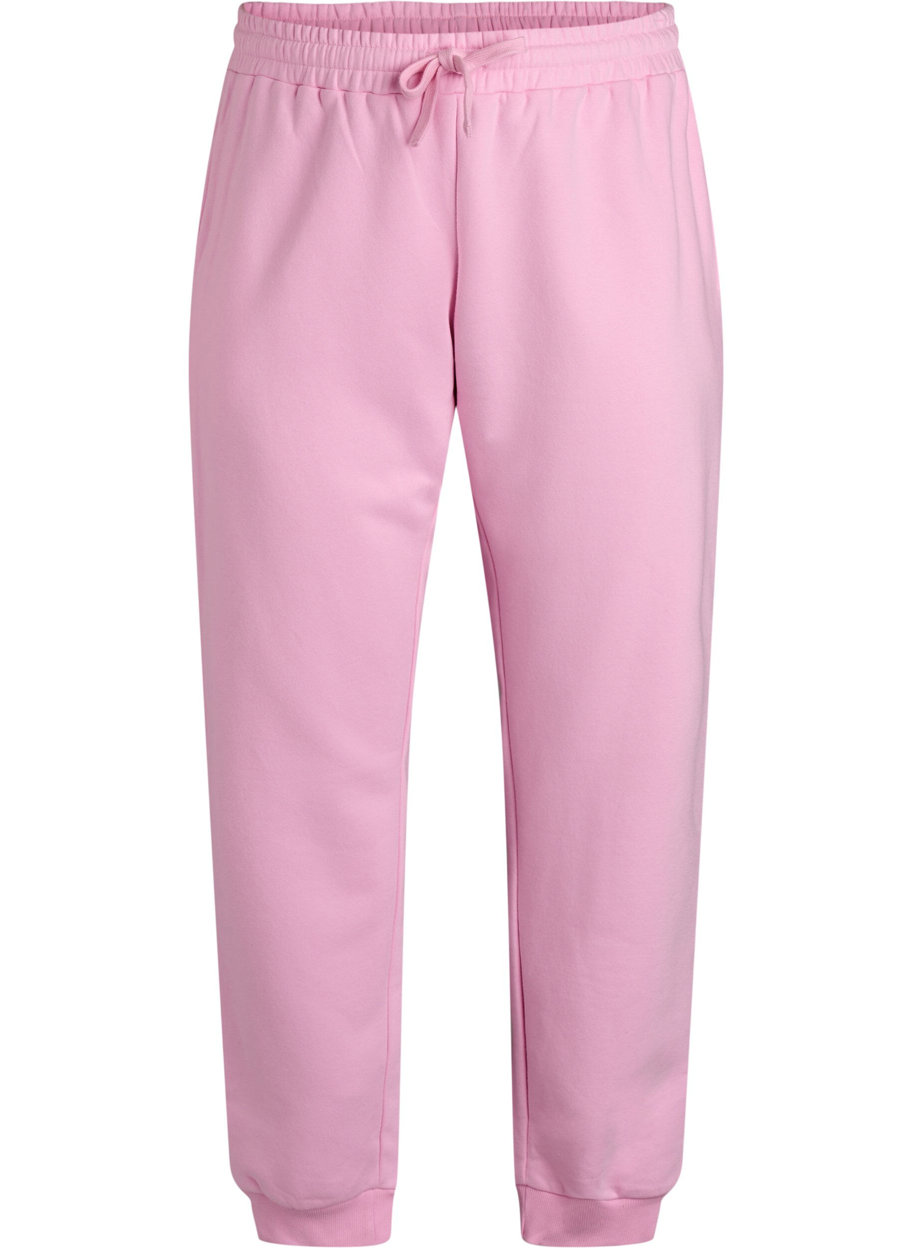 ZizziSweatpants met hoge taille, Roze, Packshot image number 0