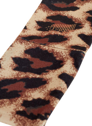 Bandeau de sport imprimé léopard, Leopard Print, Packshot image number 2