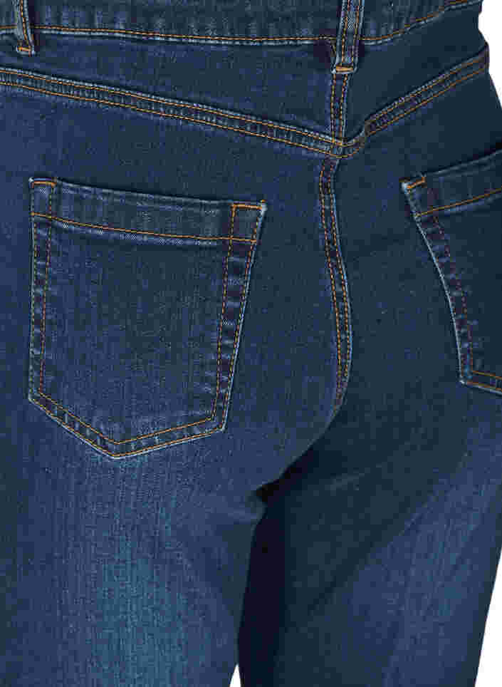 Jeans bootcut Ellen à taille haute, Dark Blue, Packshot image number 3