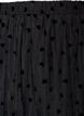 Jupe midi en tulle avec des c&oelig;urs, Noir, Packshot image number 2
