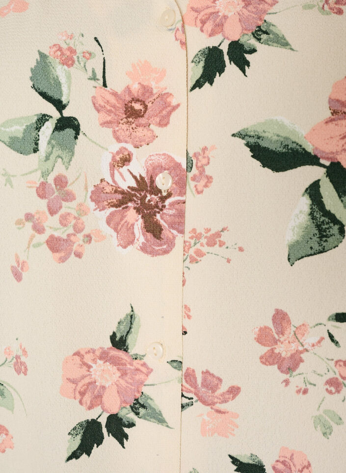 Chemisier &agrave; manches 1/2, Rose poudr&eacute;e, Packshot image number 2
