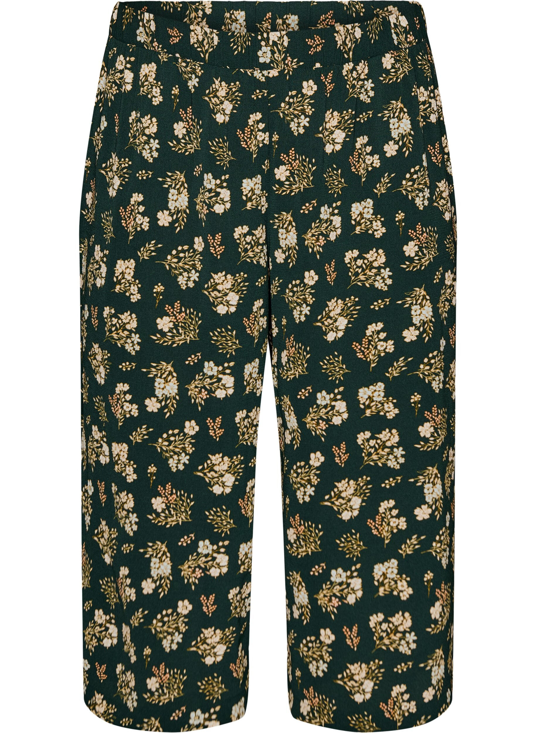 Pantalon ample avec imprim&eacute;