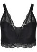 Soutien-gorge en dentelle &agrave; rembourrage doux, Black, Packshot image number 0