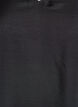 Blouse avec col en V et manches 3/4, Noir, Packshot image number 2