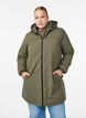 Lichtgewicht gewatteerde parka met een capuchon, Groen, Model image number 0