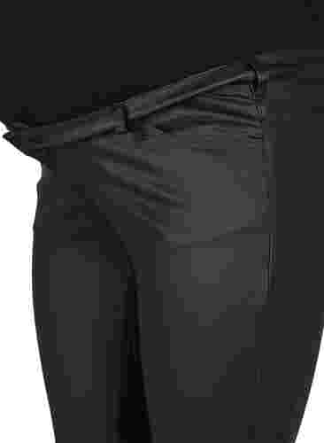 Pantalon de grossesse revêtu, Black, Packshot image number 2