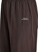 Pantalon de sport taille haute et coupe droite, Marron, Packshot image number 2