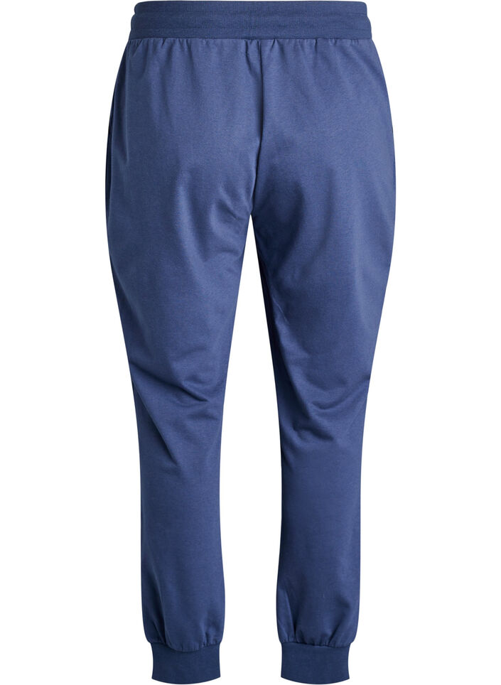 Pantalon de survêtement ample avec poches, Bleu, Packshot image number 1