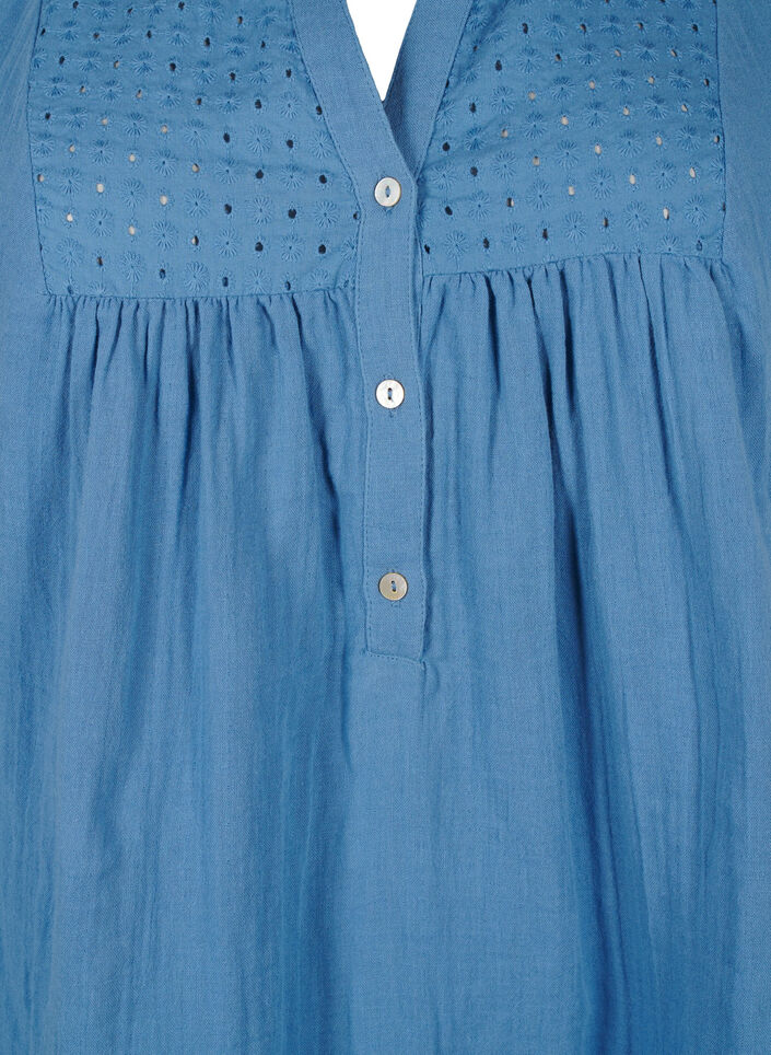 Tunique en coton avec broderie anglaise, Riverside, Packshot image number 2