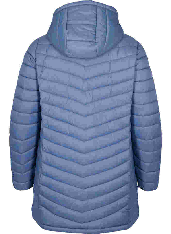 Veste légère matelassée avec capuche détachable et poches, Bering Sea, Packshot image number 1