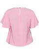 Blouse coupe ballon avec manches papillon, Rose, Packshot image number 1