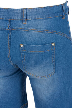 Short en jean, Light blue denim, Packshot image number 3