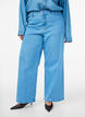 High waist wijde pijpen jeans, Blauw, Model image number 2