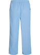 FLASH - Broek met rechte pijpen en een hoge taille, Blauw, Packshot image number 1