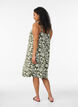 Robe &agrave; bretelles midi en coton bio, Vert clair, Model image number 2