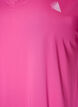 Losvallend trainings-T-shirt met V-hals, Roze, Packshot image number 2