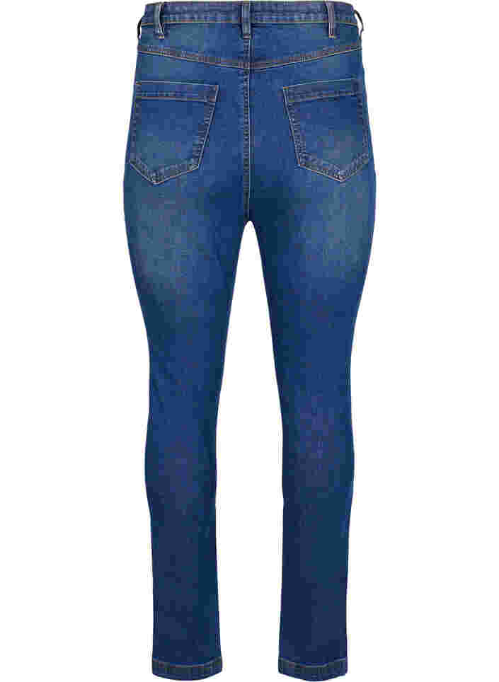 Extra hoog getailleerde Bea jeans met super slanke pasvorm, Blue denim, Packshot image number 1