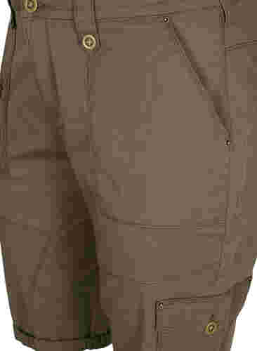 Short en coton avec des poches, Tarmac, Packshot image number 2