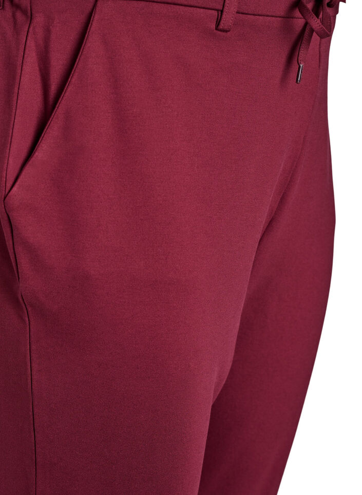 Cropped Maddison broek, Donker Bordeaux, Packshot image number 2