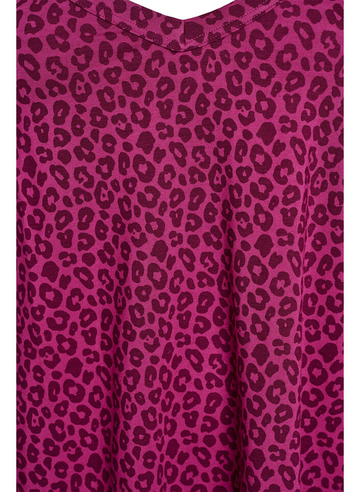 Haut de nuit à bretelles et col en V, Rose, Packshot image number 2