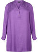 Viscose tuniek met Ton sur Ton patroon, Lavender Violet, Packshot image number 0