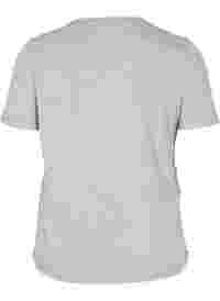 T-shirt court avec cordon de serrage