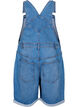 Salopettes shorts en jean, Bleu Clair, Packshot image number 1