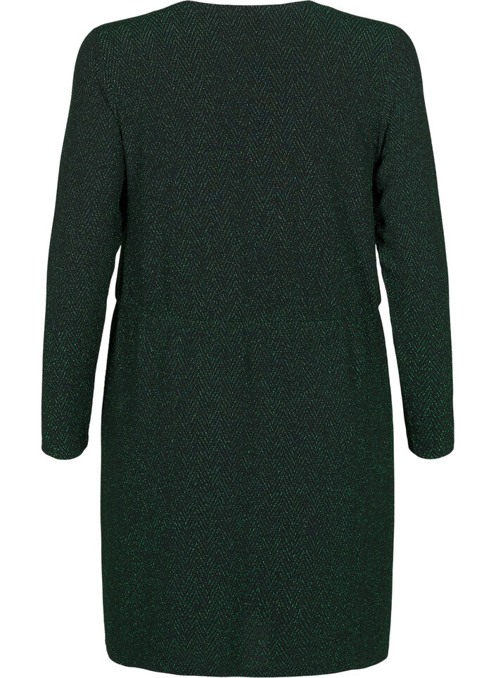 Robe pailletée avec motif en zigzag, Scarab ZigZagShimmer, Packshot image number 1