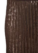 Jupe midi coupe &eacute;vas&eacute;e &agrave; sequins, Marron, Packshot image number 2