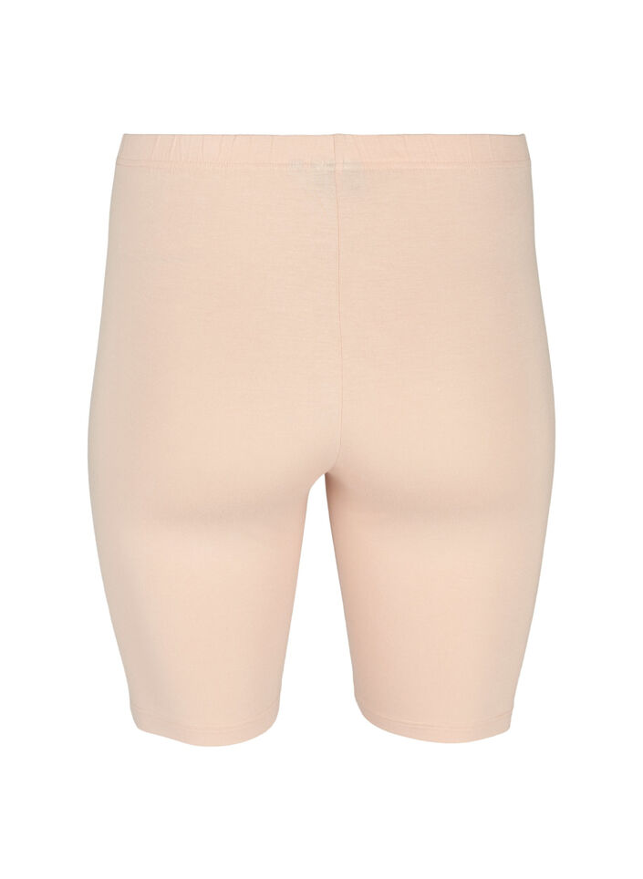Effen basic fietsbroek, Beige, Packshot image number 1