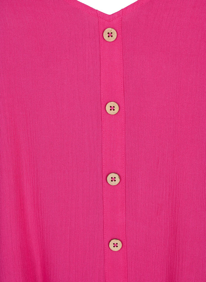 Viscose top met smalle bandjes, Raspberry Sorbet, Packshot image number 2