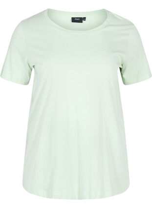 T-shirt en coton à manches courtes avec imprimé, Spray Day Dreamer, Packshot image number 0