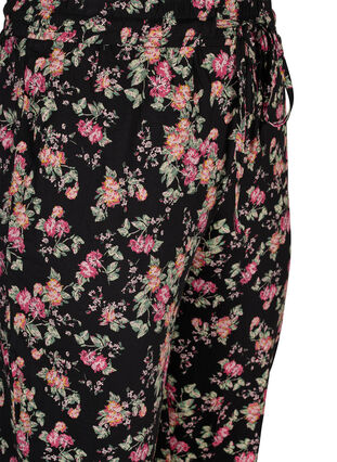 Bas de pyjama, Black Pink Oran Flow, Packshot image number 2