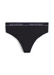 String en coton avec taille normale, Noir, Packshot image number 0