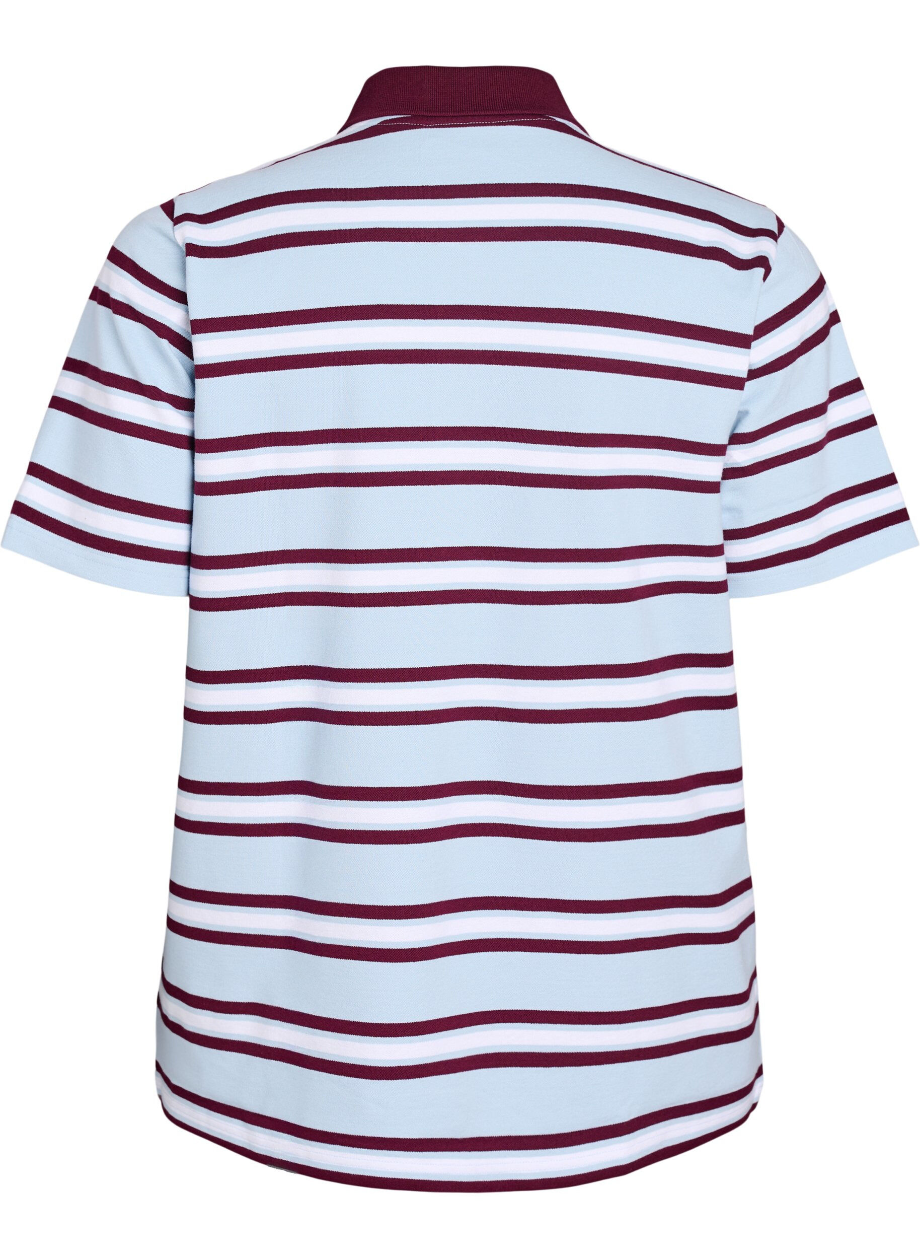 ZizziPoloshirt met korte mouwen, Blauw, Packshot image number 1