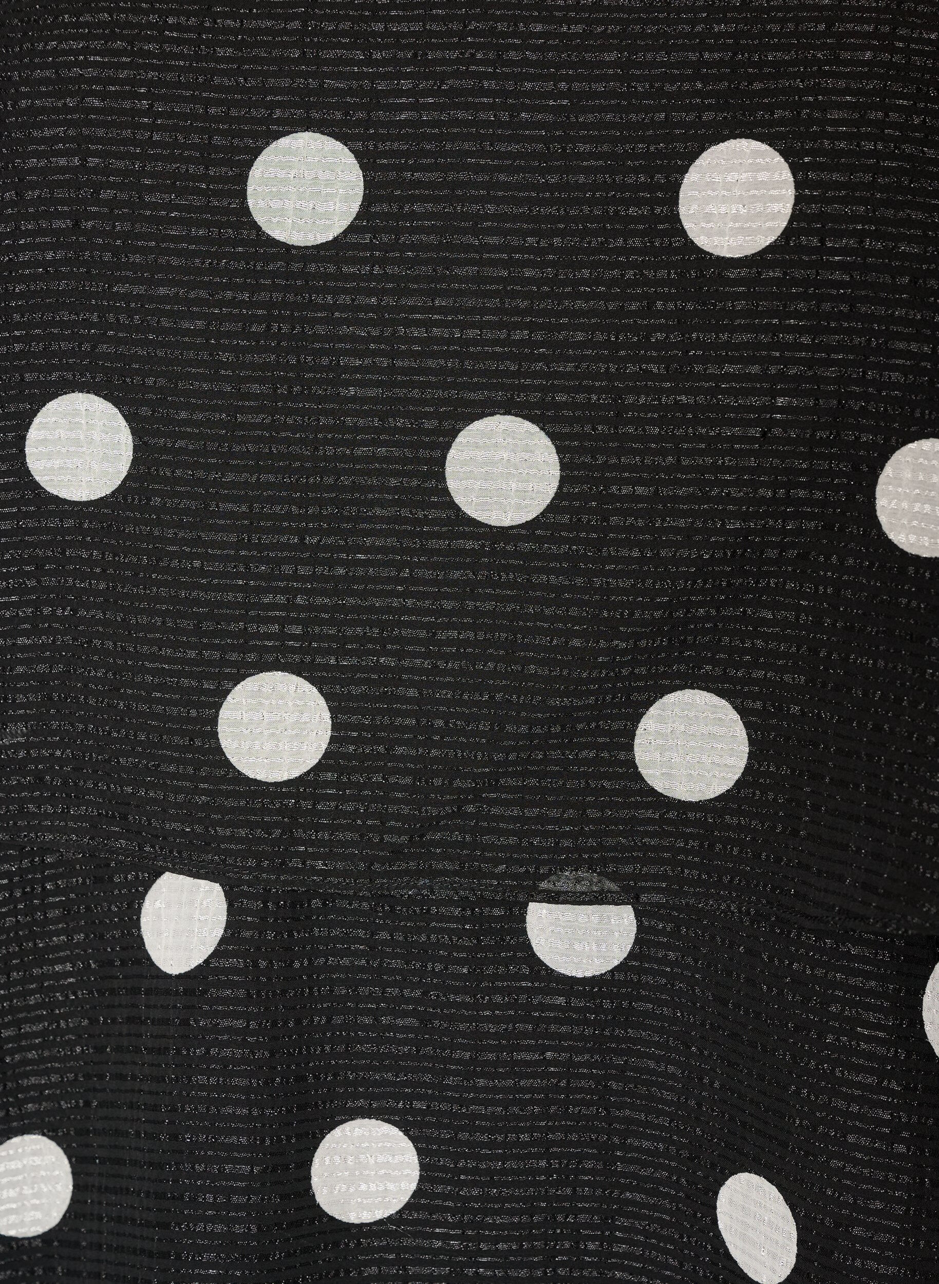 ZizziRobe &agrave; volants superpos&eacute;s avec fines bretelles, Noir, Packshot image number 2