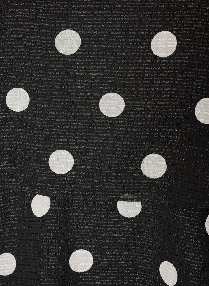 Robe &agrave; volants superpos&eacute;s avec fines bretelles, Noir, Packshot image number 2