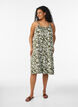 Robe &agrave; bretelles midi en coton bio, Vert clair, Model image number 1