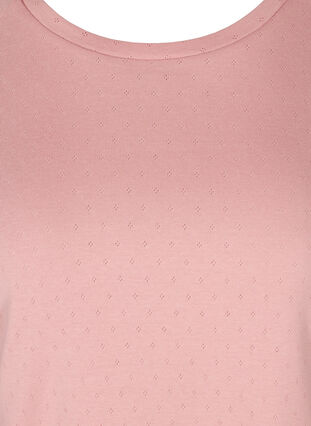 Pull en coton à manches longues avec un beau motif , Blush, Packshot image number 2