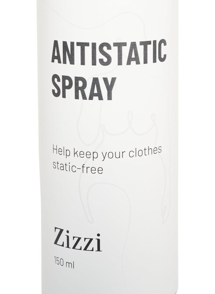 Antistatische spray voor kleding, Zwart, Packshot image number 1