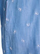 Robe en lyocell avec un aspect denim et des fleurs brod&eacute;es, Bleu Clair, Packshot image number 3