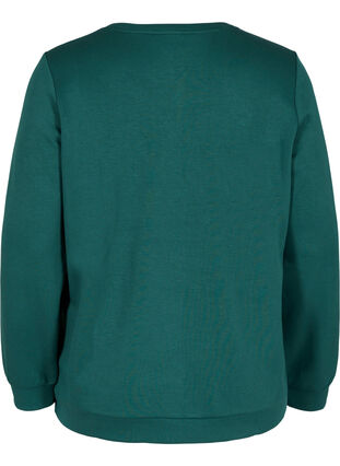 Sweatshirt met ronde hals en lange mouwen, Ponderosa Pine, Packshot image number 1
